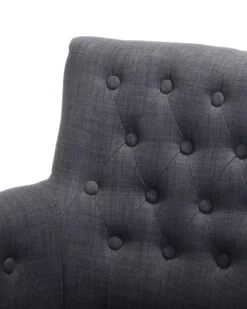 Fabric Armchair Dark Grey ALESUND -Cheap Furniture Store undef src sa picid 244780 type whitesh image