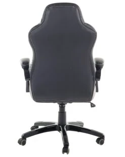 Executive Chair Black With Dark Brown PRINCE -Cheap Furniture Store undef src sa picid 341686 type whitesh image
