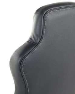 Executive Chair Black With Dark Brown PRINCE -Cheap Furniture Store undef src sa picid 341689 type whitesh image