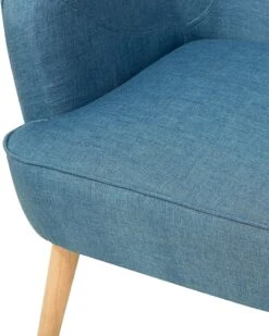 Fabric Armchair Teal Blue LOKEN -Cheap Furniture Store undef src sa picid 548935 type whitesh image