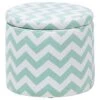 Storage Footstool Mint Green And White TUNICA -Cheap Furniture Store undef src sa picid 657526 type whitesh image