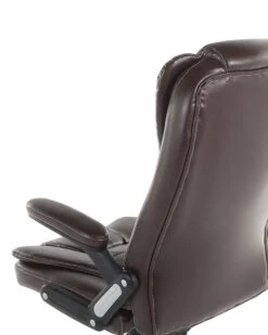 Faux Leather Executive Chair Brown ROYAL -Cheap Furniture Store undef src sa picid 677106 type whitesh image