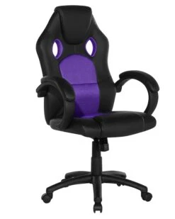 Swivel Office Chair Purple FIGHTER