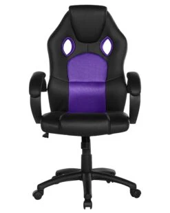 Swivel Office Chair Purple FIGHTER -Cheap Furniture Store undef src sa picid 677324 type whitesh image