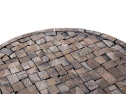 Teak Side Table Light Wood And Black TAKU -Cheap Furniture Store undef src sa picid 678543 type whitesh image