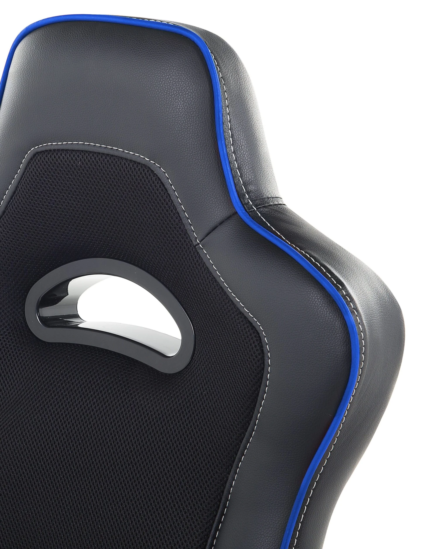 Executive Chair Black With Blue MASTER - Image 8