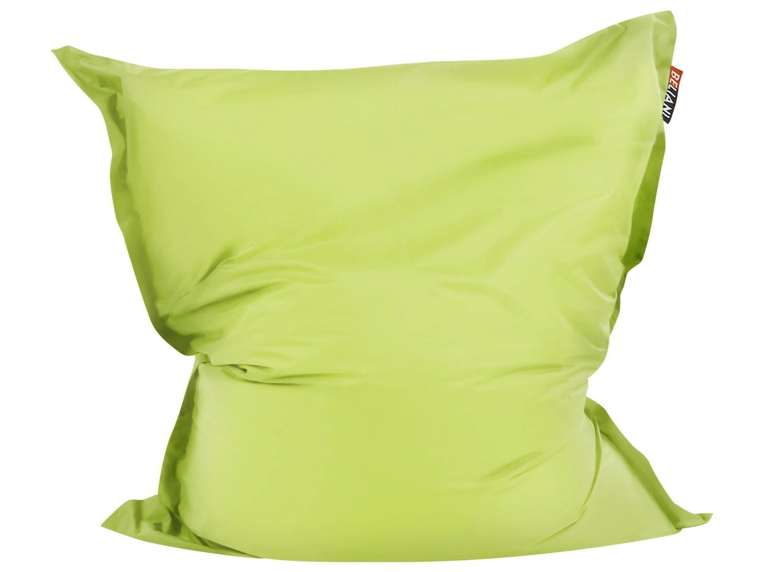 Large Bean Bag 140 X 180 Cm Lime Green FUZZY