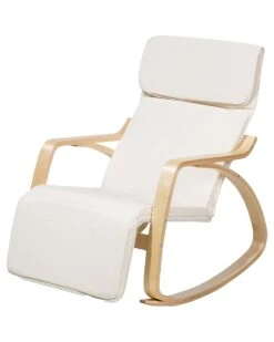 Rocking Chair Beige WESTON -Cheap Furniture Store undef src sa picid 679238 type whitesh image