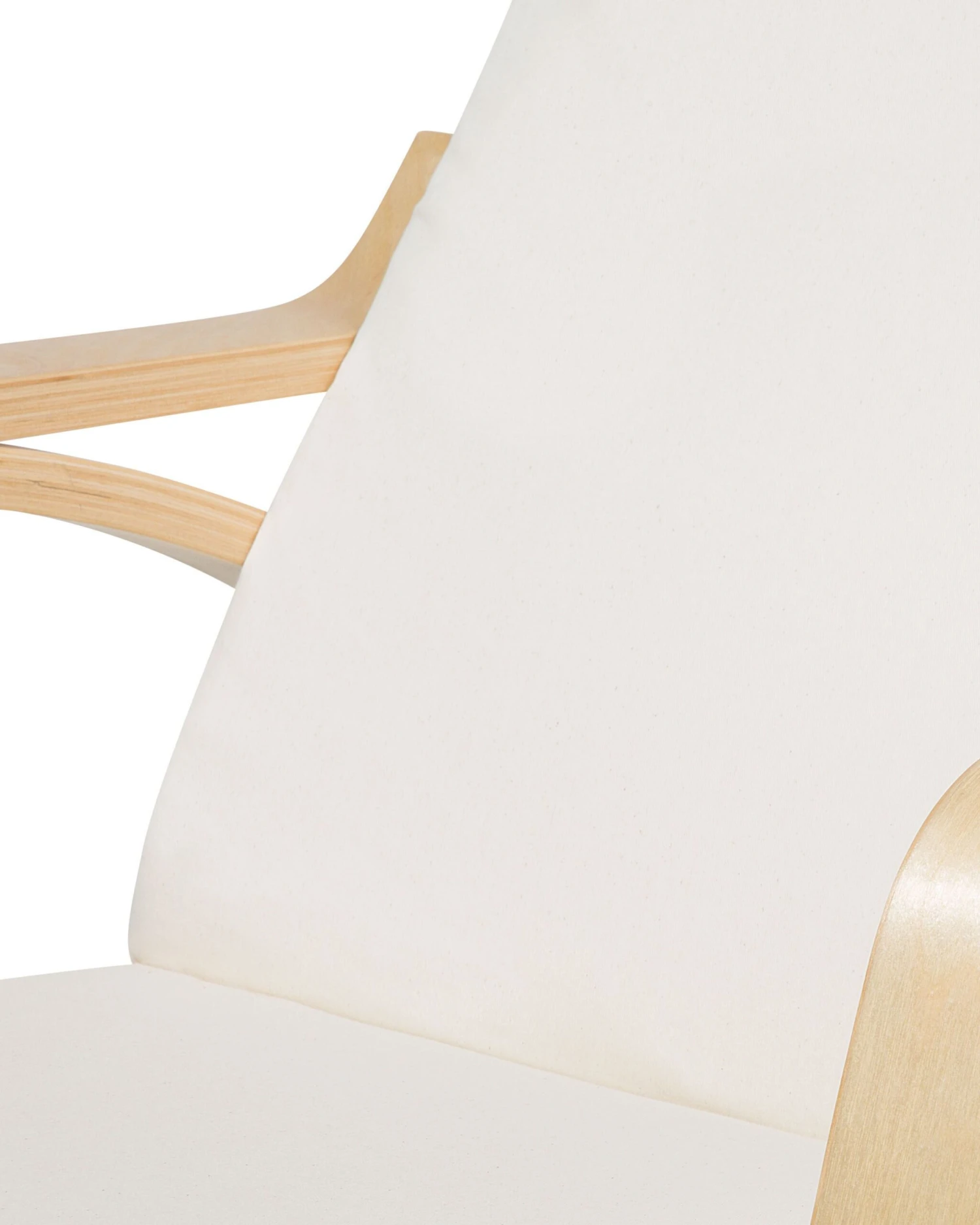 Rocking Chair Beige WESTON - Image 9