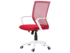 Swivel Desk Chair Red RELIEF -Cheap Furniture Store undef src sa picid 680289 type whitesh image