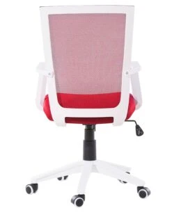 Swivel Desk Chair Red RELIEF -Cheap Furniture Store undef src sa picid 680290 type whitesh image