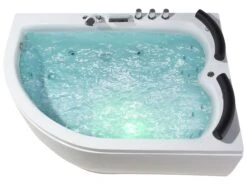 Left Hand Whirlpool Corner Bath With LED 1600 X 1130 Mm White PARADISO 17 Left Hand Whirlpool Corner Bath With LED 1600 X 1130 Mm White PARADISO -Cheap Furniture Store undef src sa picid 681265 type whitesh image