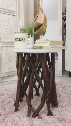 Accent Side Table HOUMA -Cheap Furniture Store undef src sa picid 681329 type whitesh image