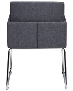 Set Of 2 Fabric Dining Chairs Grey GOMEZ -Cheap Furniture Store undef src sa picid 682396 type whitesh image