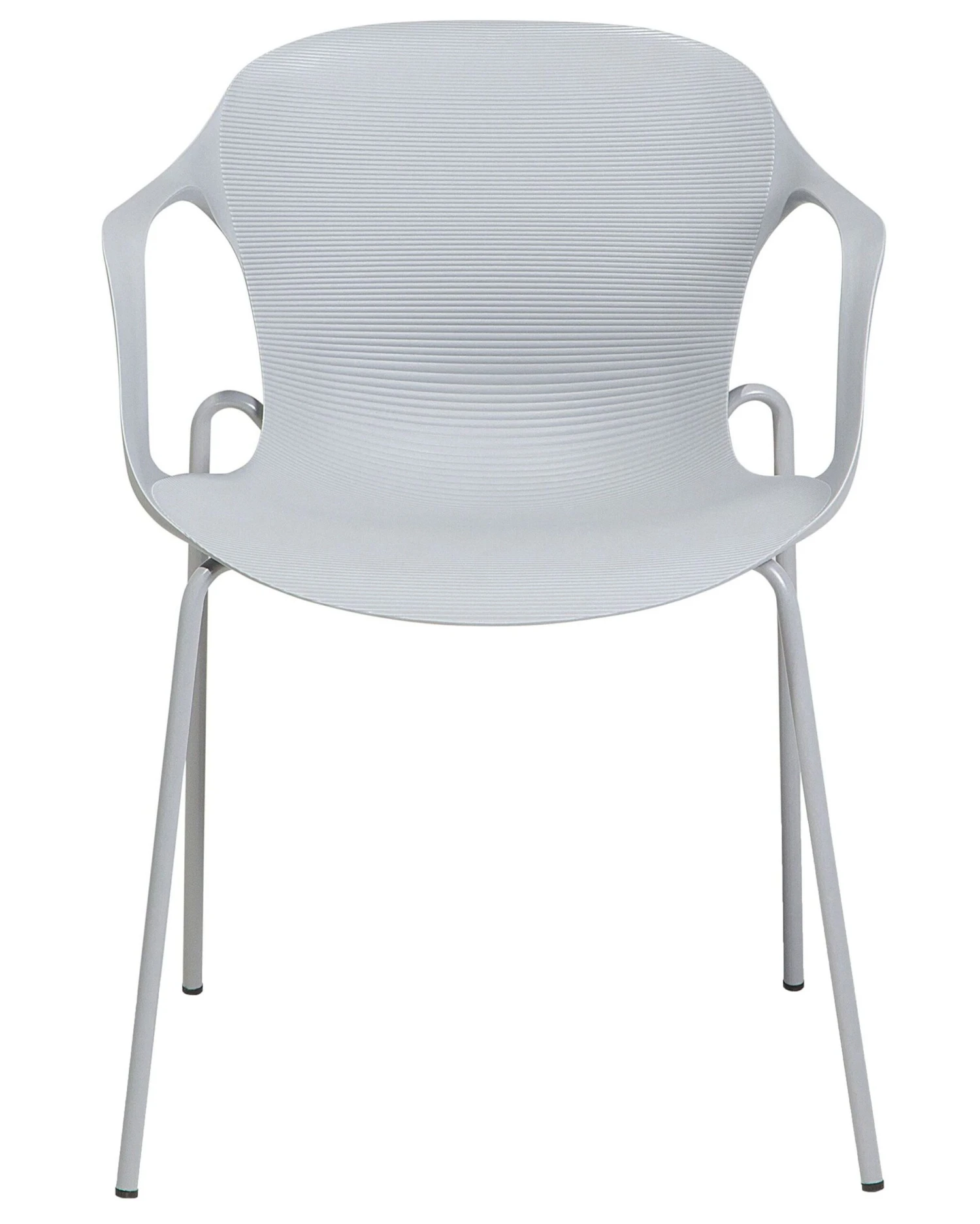 Set Of 2 Dining Chairs Grey ELBERT - Image 4