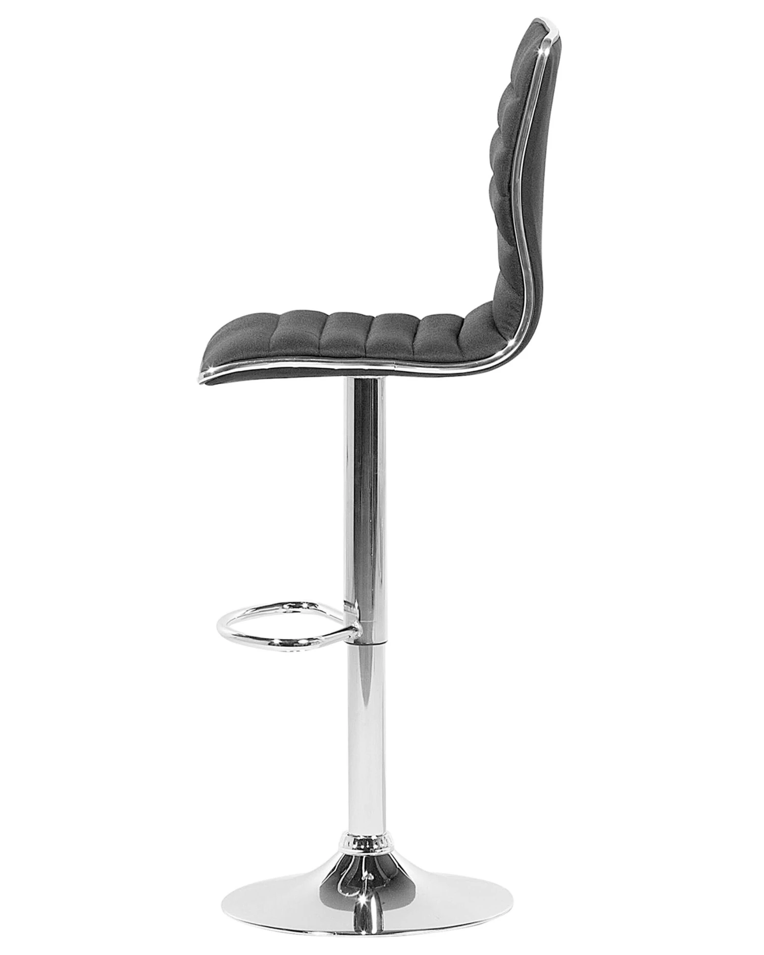 Set Of 2 Bar Stools Black LUCERNE 7 Set Of 2 Bar Stools Black LUCERNE - Image 5