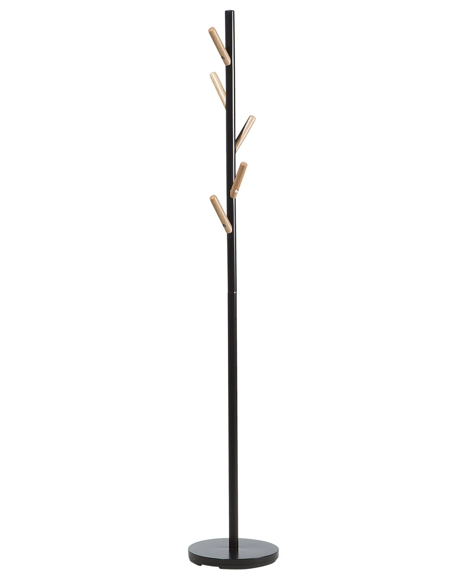 Coat Stand Steel Black ALBIN