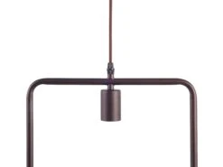 Metal Pendant Lamp Brown LERMA -Cheap Furniture Store undef src sa picid 688592 type whitesh image