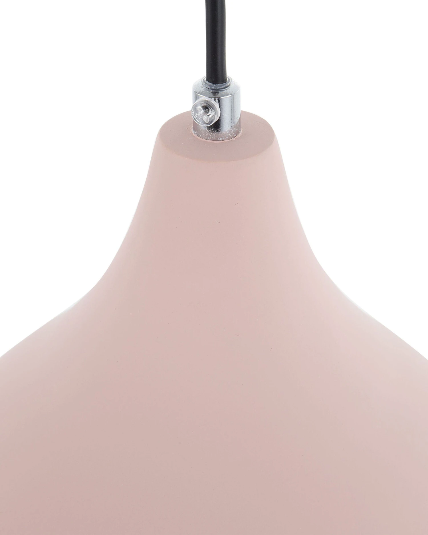 Concrete Pendant Lamp Pink LAMBRO - Image 6
