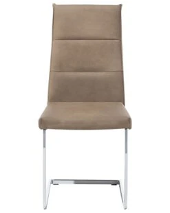 Set Of 2 Faux Leather Dining Chairs Beige ROCKFORD -Cheap Furniture Store undef src sa picid 693143 type whitesh image