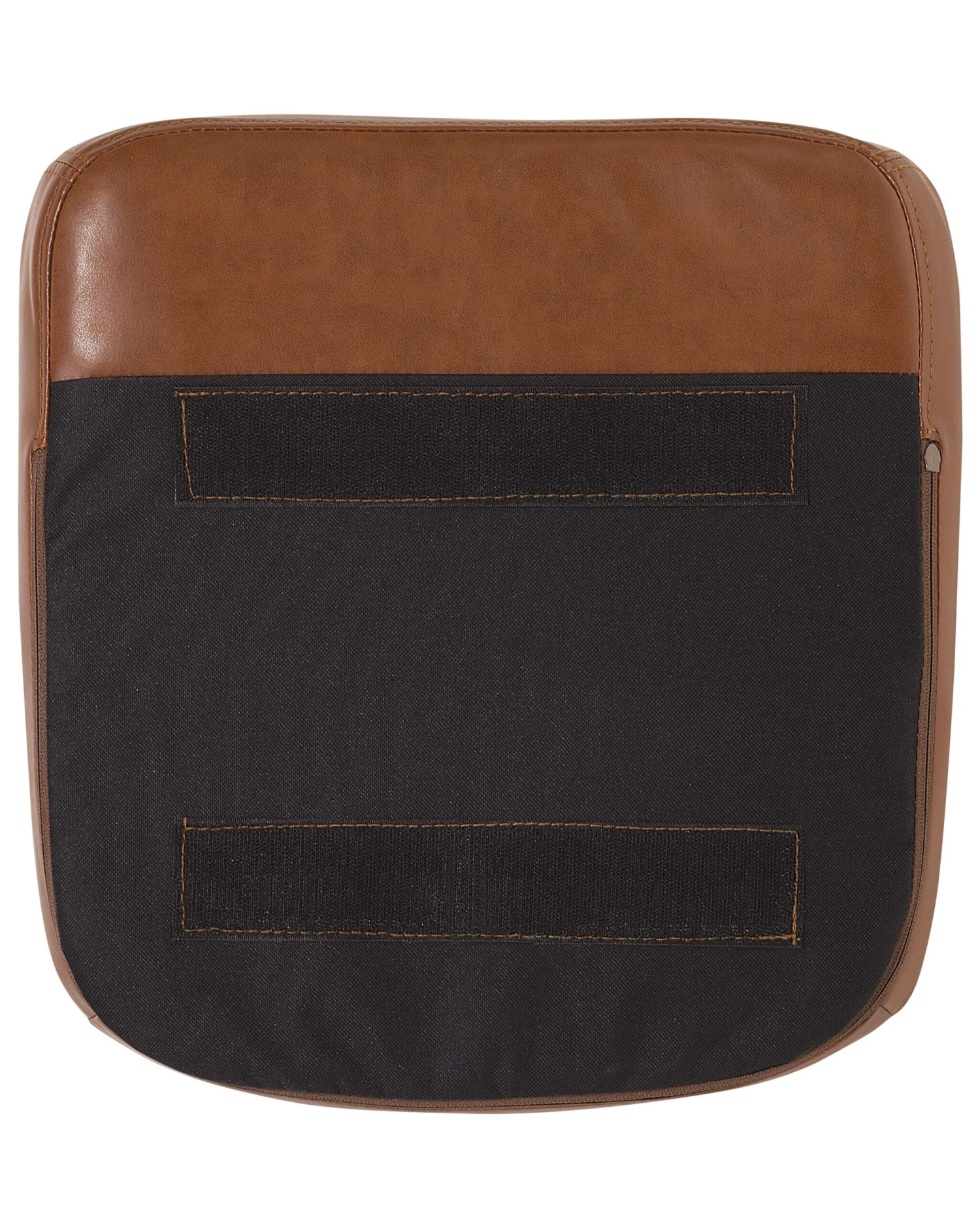 Faux Leather Dining Chair Golden Brown YORKVILLE 12 Faux Leather Dining Chair Golden Brown YORKVILLE - Image 10