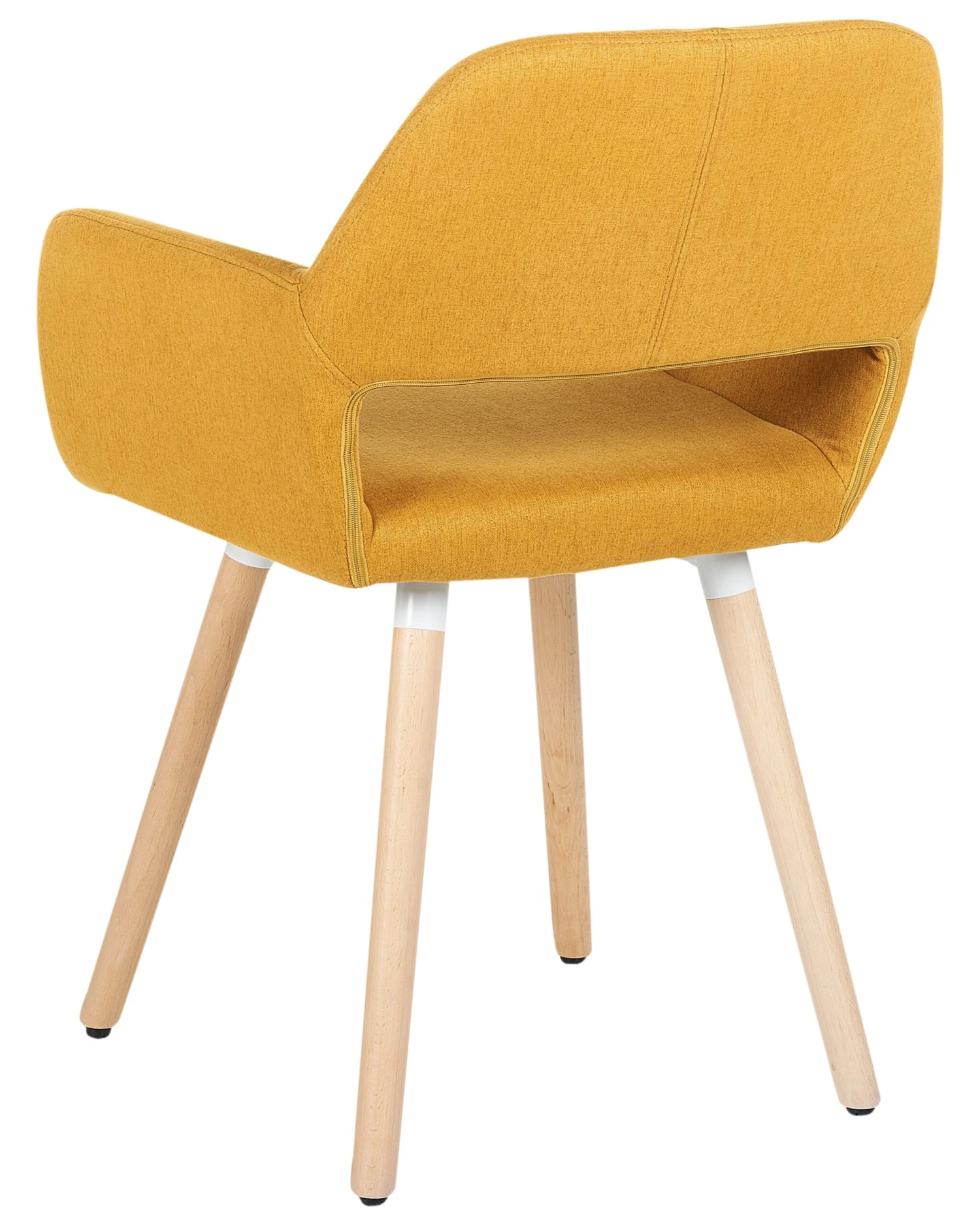 Set Of 2 Fabric Dining Chairs Yellow CHICAGO - Image 10