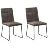 Set Of 2 Fabric Dining Chairs Grey NEVADA 1 Set Of 2 Fabric Dining Chairs Grey NEVADA -Cheap Furniture Store undef src sa picid 694514 type whitesh image