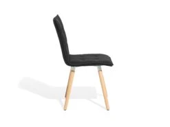 Set Of 2 Fabric Dining Chairs Black BROOKLYN 18 Set Of 2 Fabric Dining Chairs Black BROOKLYN -Cheap Furniture Store undef src sa picid 696372 type whitesh image