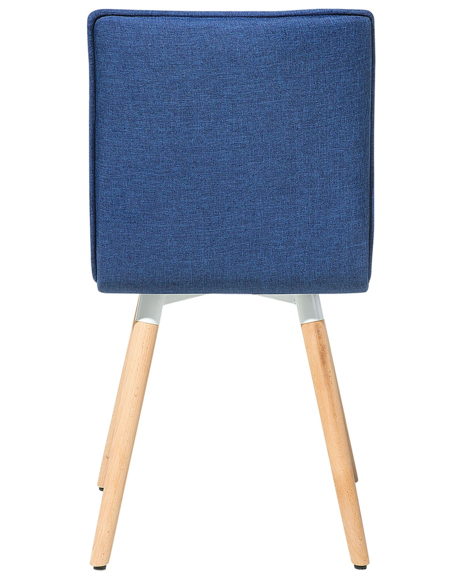 Set Of 2 Fabric Dining Chairs Blue BROOKLYN - Image 9
