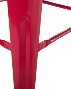 Set Of 2 Metal Stools 76 Cm Red CABRILLO -Cheap Furniture Store undef src sa picid 698482 type whitesh image