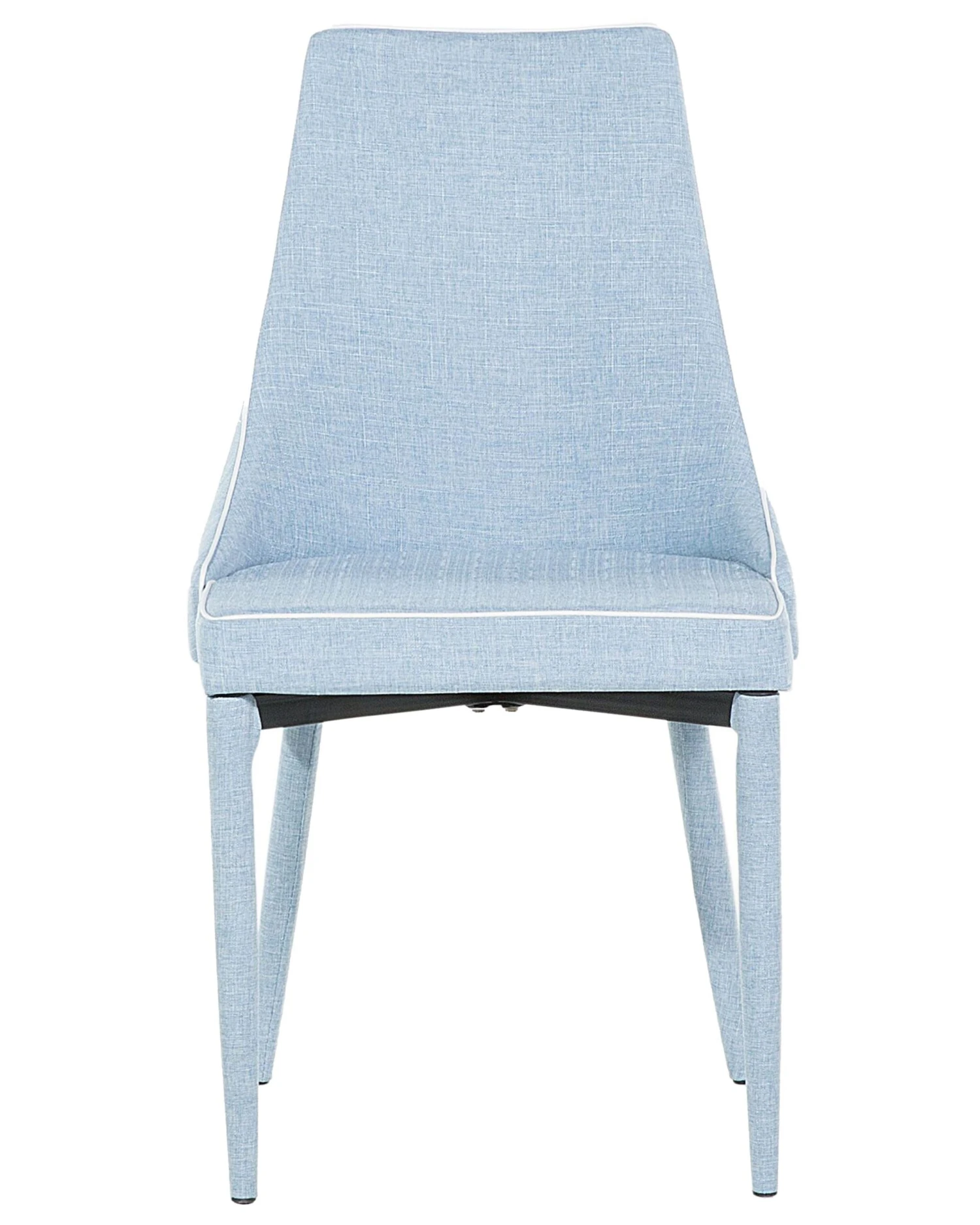 Set Of 2 Fabric Dining Chairs Blue CAMINO - Image 4