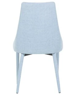Set Of 2 Fabric Dining Chairs Blue CAMINO -Cheap Furniture Store undef src sa picid 699505 type whitesh image