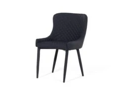 Set Of 2 Fabric Dining Chairs Black SOLANO -Cheap Furniture Store undef src sa picid 699543 type whitesh image