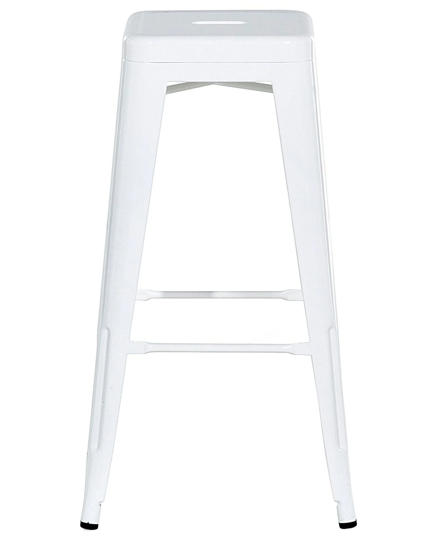 Set Of 2 Bar Stools 76 Cm White CABRILLO - Image 6