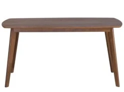 Dining Table 150 X 90 Cm Dark Wood IRIS -Cheap Furniture Store undef src sa picid 703108 type whitesh image