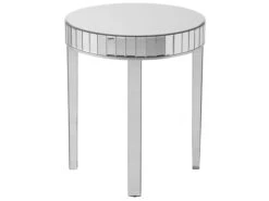 Nest Of 2 Mirrored Side Tables Silver RIMARDE -Cheap Furniture Store undef src sa picid 705159 type whitesh image