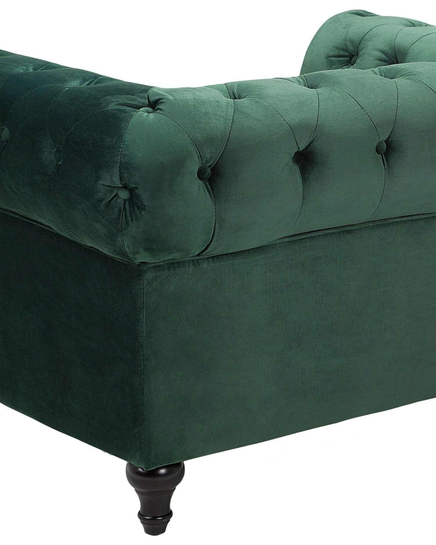 Velvet Armchair Green CHESTERFIELD 12 Velvet Armchair Green CHESTERFIELD - Image 10