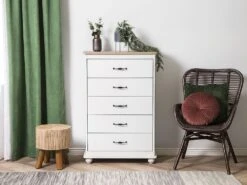 Teak Wood Side Table TULITA -Cheap Furniture Store undef src sa picid 706555 type whitesh image