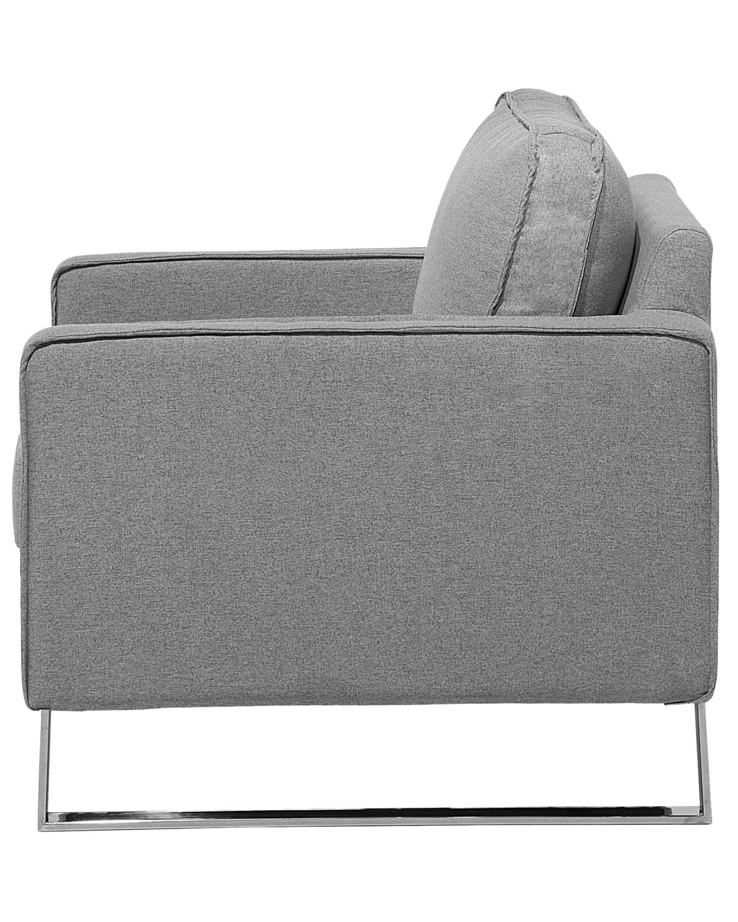 Fabric Armchair Grey VIND - Image 4