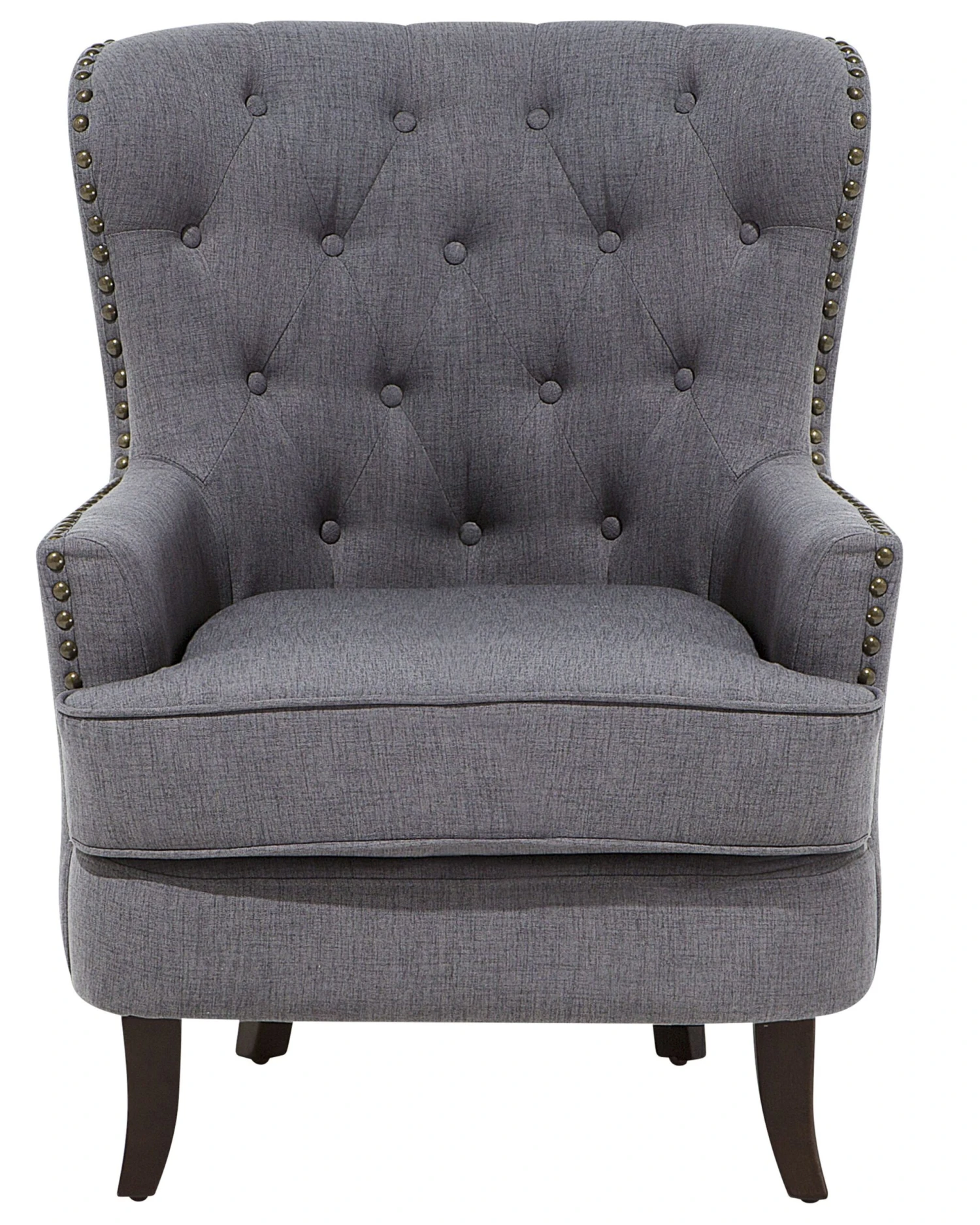 Fabric Armchair Dark Grey VIBORG II - Image 3