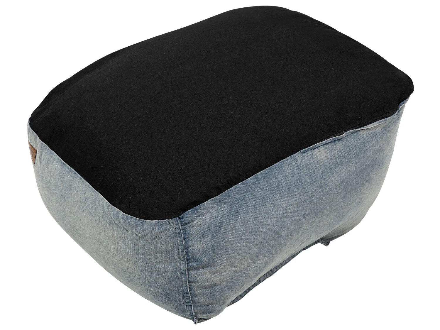 Denim Bean Bag Chair Blue DROP 10 Denim Bean Bag Chair Blue DROP - Image 8