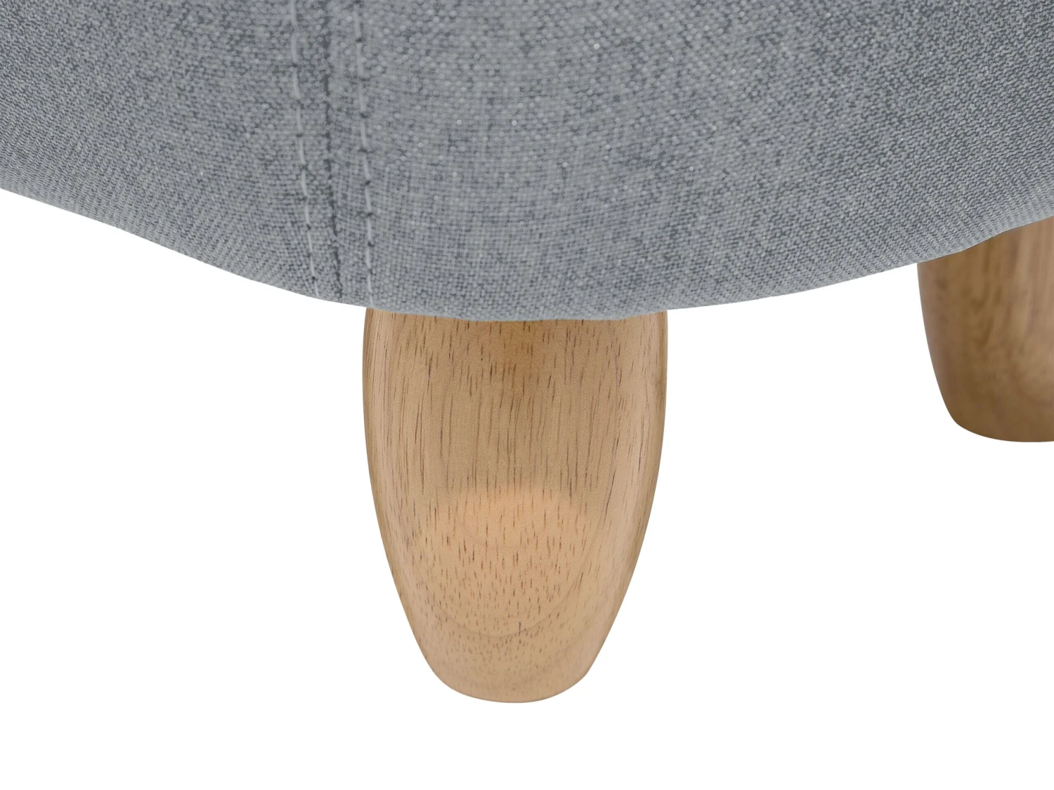 Fabric Animal Stool Grey PIGGY - Image 7