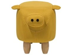 Fabric Animal Stool Yellow PIGGY -Cheap Furniture Store undef src sa picid 710642 type whitesh image