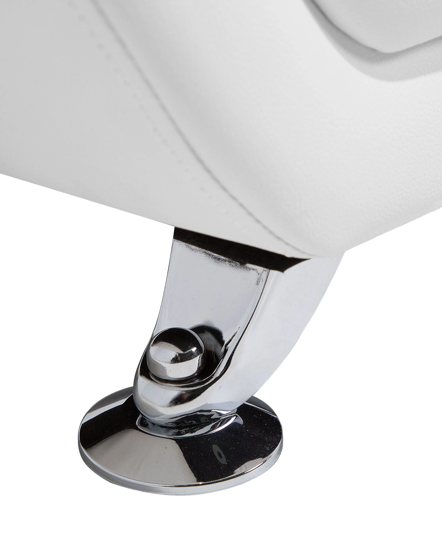 Faux Leather Armchair White LEIRA - Image 7