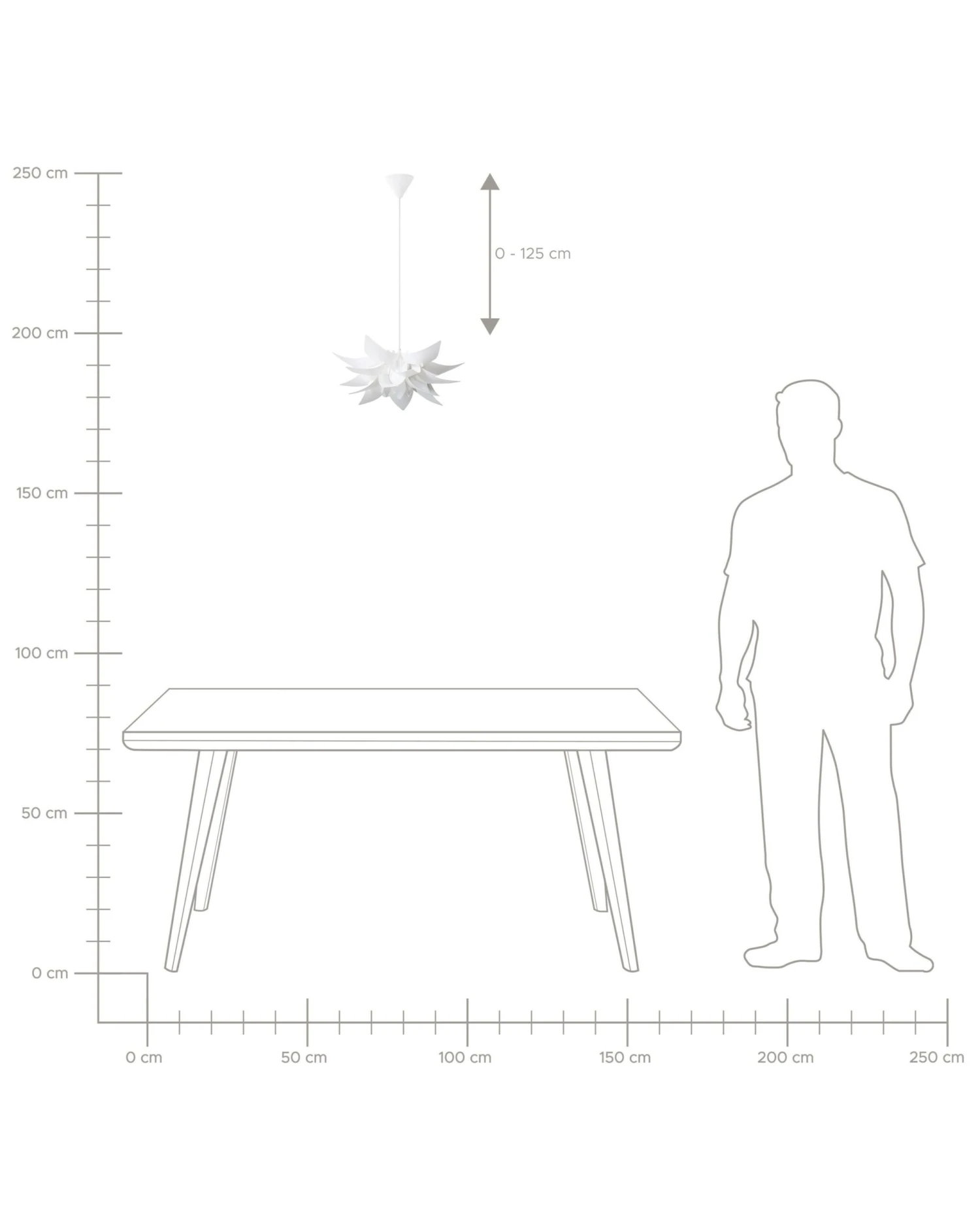 Pendant Lamp White ALVA - Image 9