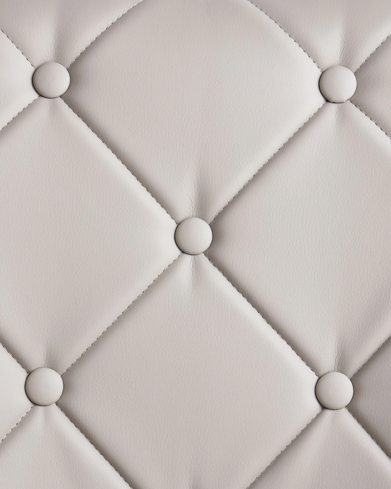 Set Of 2 Dining Chairs Faux Leather Grey VALERIE - Image 9