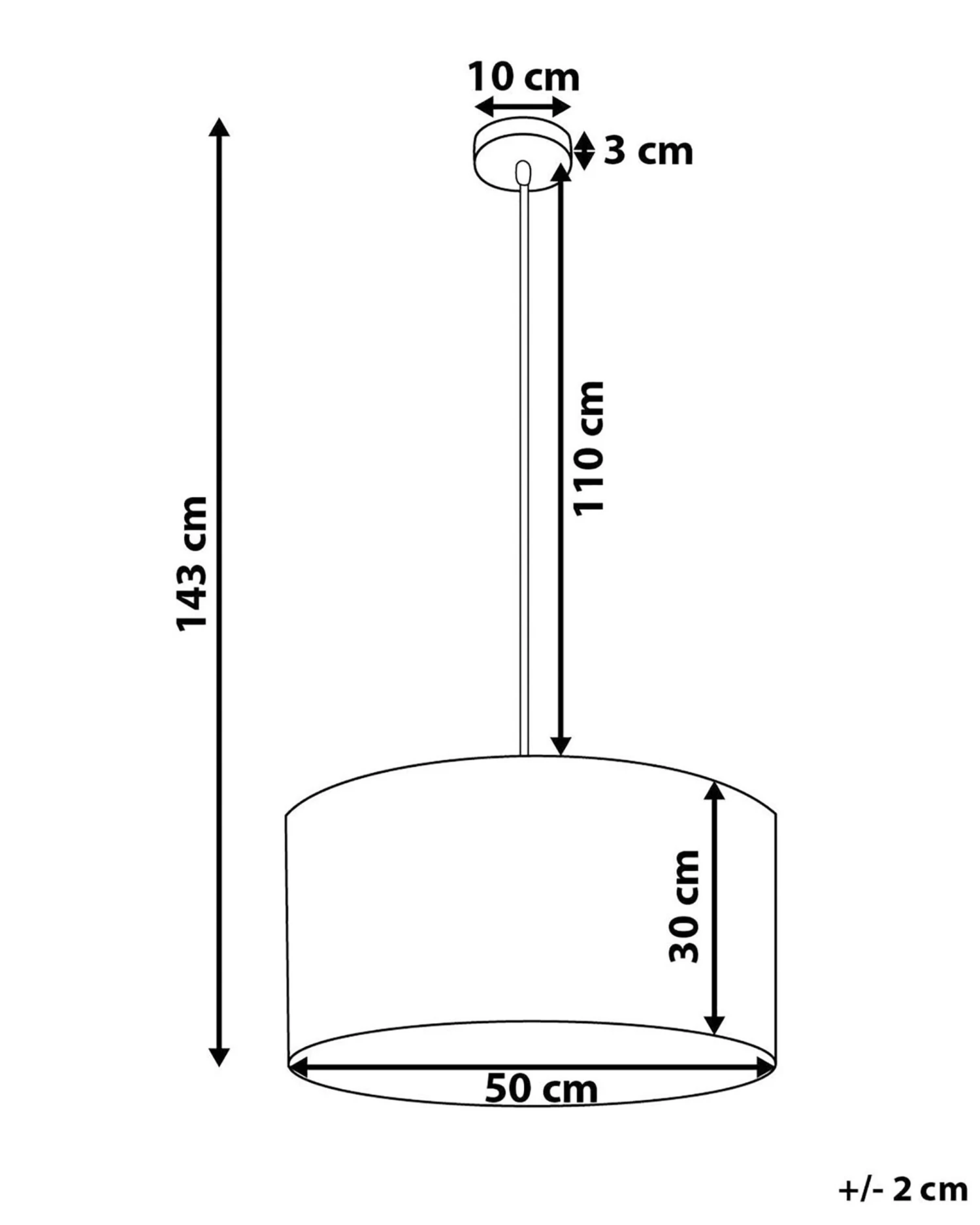 Pendant Lamp White FLAMINGO - Image 9