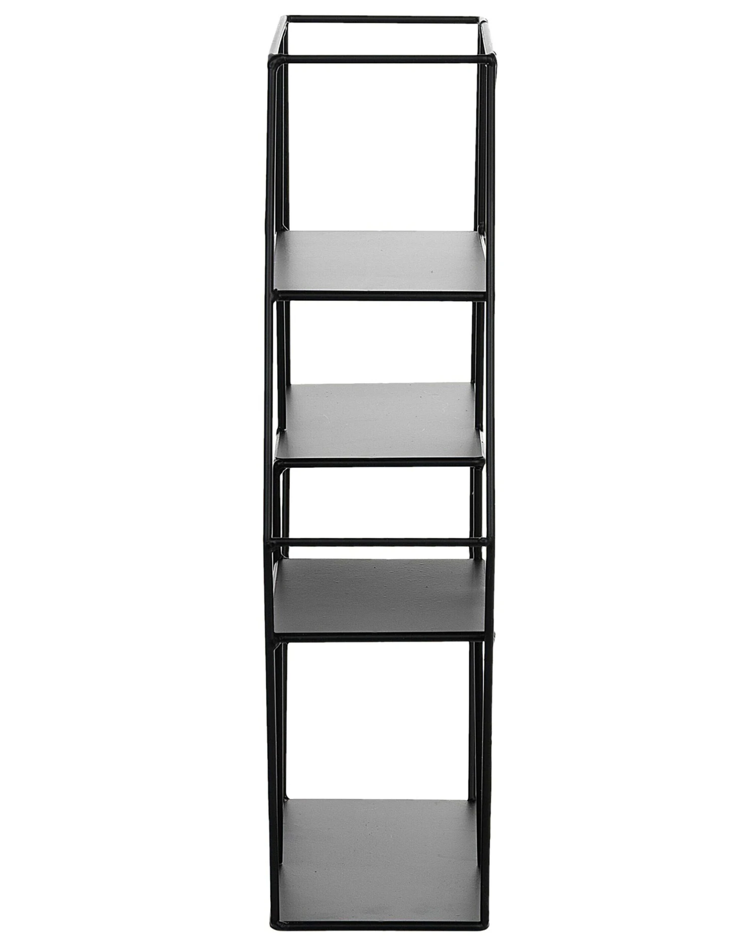 Geometric Wall Shelf Black TIGARD - Image 7