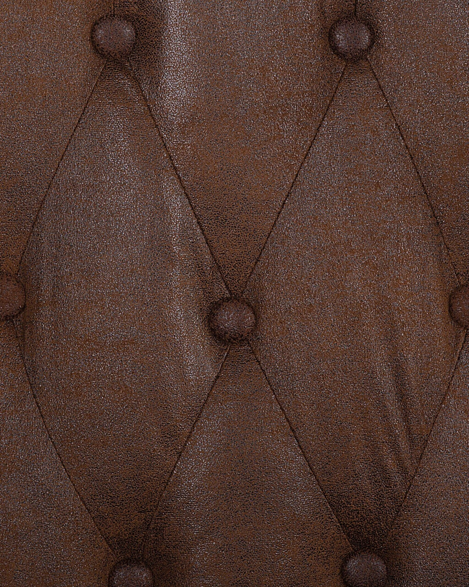 Faux Leather Wingback Chair Brown ALTA - Image 8