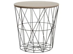 Metal Storage Side Table Black LANARK 21 Metal Storage Side Table Black LANARK -Cheap Furniture Store undef src sa picid 721395 type whitesh image
